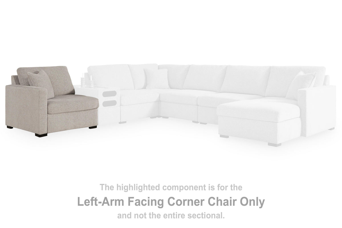 ModMax Luxe Sectional - shared configuration/component view - product view or room setting; complete kit and included component views (supplier image 8)