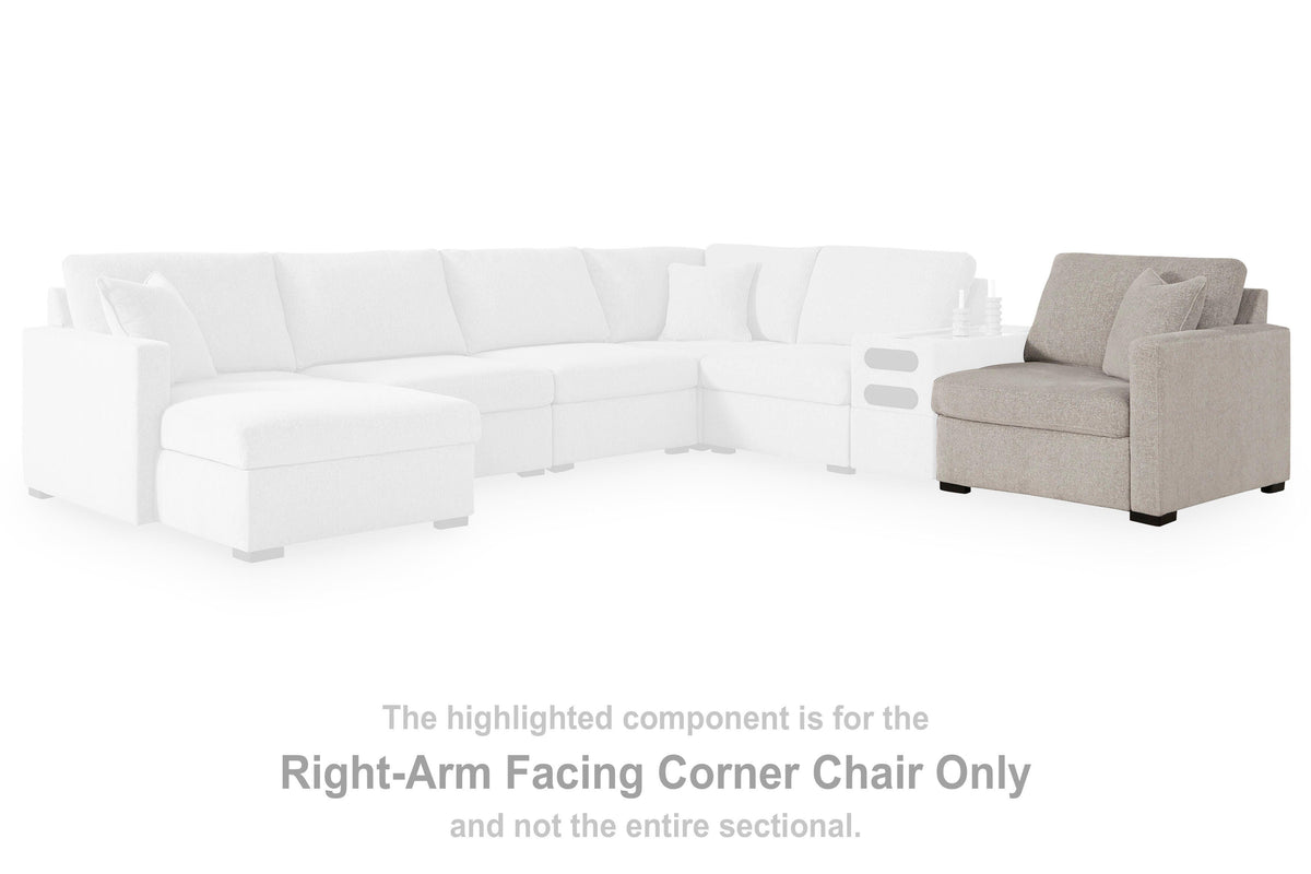 ModMax Luxe Sectional - shared configuration/component view - product view or room setting; complete kit and included component views (supplier image 11)