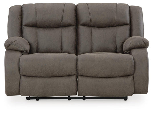 First Base Reclining Loveseat - 6880486 - product view or room setting; only loveseat included (supplier image 1)