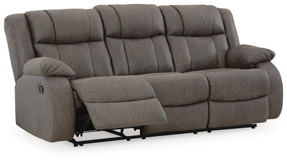 First Base Reclining Sofa - 6880488 - product view or room setting; only sofa included (supplier image 4)