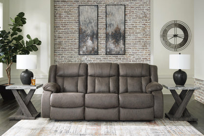 First Base Reclining Sofa - 6880488 - product view or room setting; only sofa included (supplier image 2)