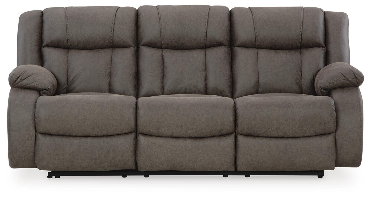 First Base Reclining Sofa - 6880488 - product view or room setting; only sofa included (supplier image 1)