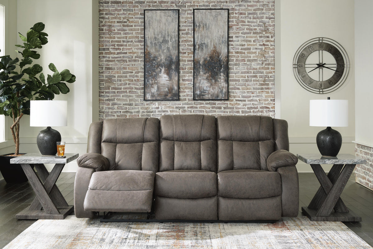 First Base Reclining Sofa - 6880488 - product view or room setting; only sofa included (supplier image 7)