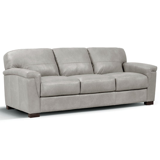 Cornelia - Sofa - Pearl Gray Leather