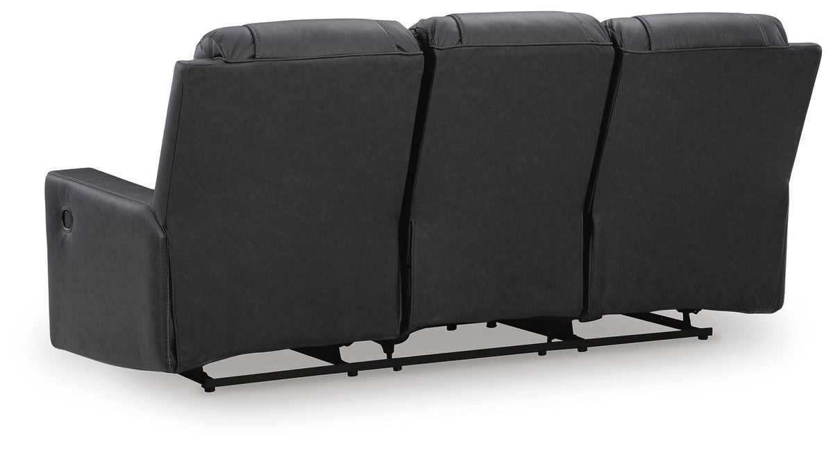 Mackmenville Reclining Sofa - 7471388 - product view or room setting; only sofa included (supplier image 14)