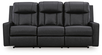 Mackmenville Reclining Sofa - 7471388 - product view or room setting; only sofa included (supplier image 13)