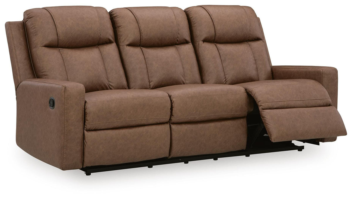 Mackmenville Reclining Sofa - 7471488 - product view or room setting; only sofa included (supplier image 3)
