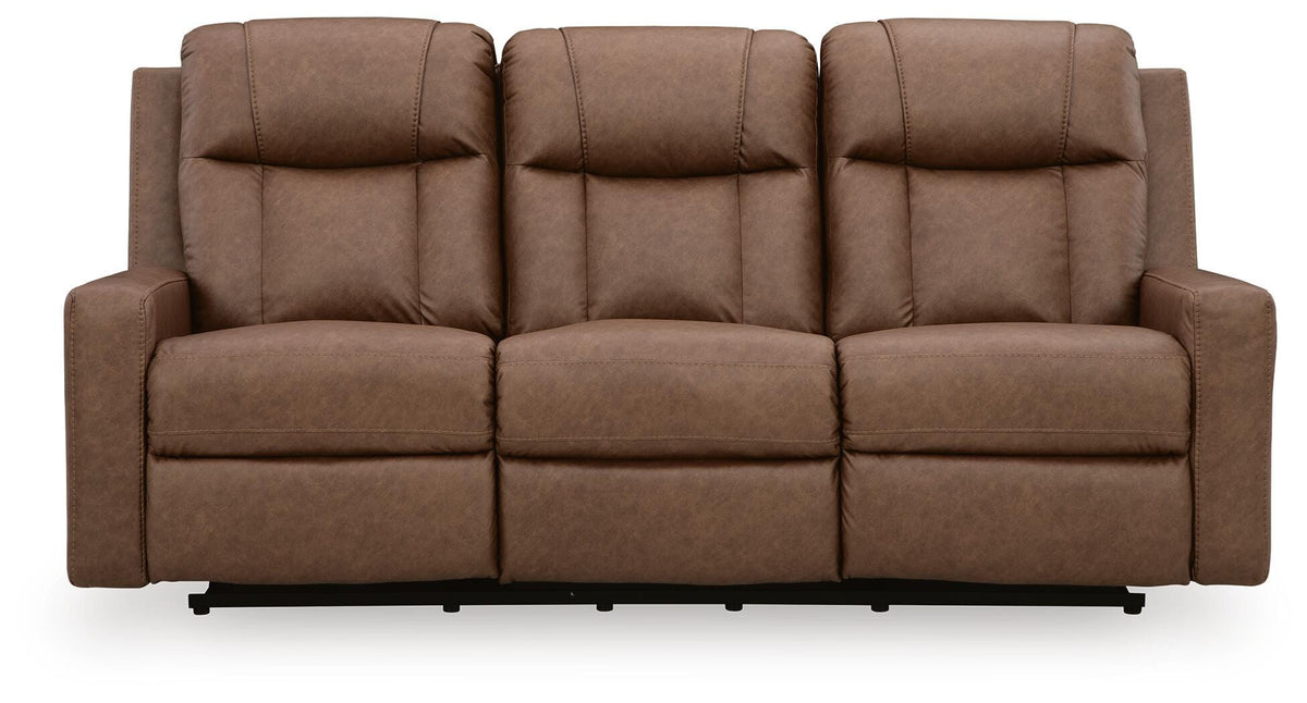 Mackmenville Reclining Sofa - 7471488 - product view or room setting; only sofa included (supplier image 4)