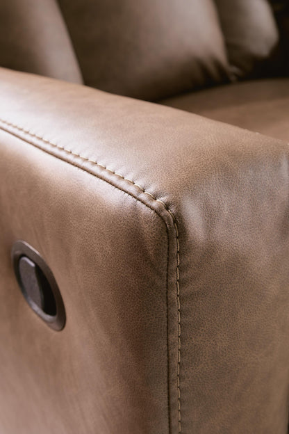 Mackmenville Reclining Sofa - 7471488 - product view or room setting; only sofa included (supplier image 8)