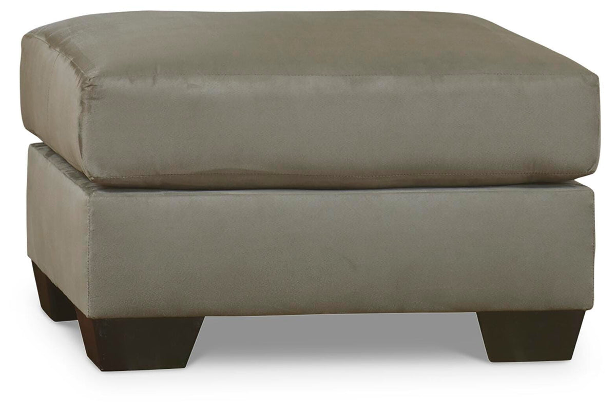 Darcy Chair and Ottoman - 75005U7 - product view or room setting; complete kit and included component views (supplier image 3)