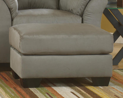 Darcy Chair and Ottoman - 75005U7 - product view or room setting; complete kit and included component views (supplier image 6)