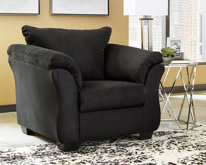 Darcy Chair and Ottoman - 75008U3 - product view or room setting; complete kit and included component views (supplier image 19)