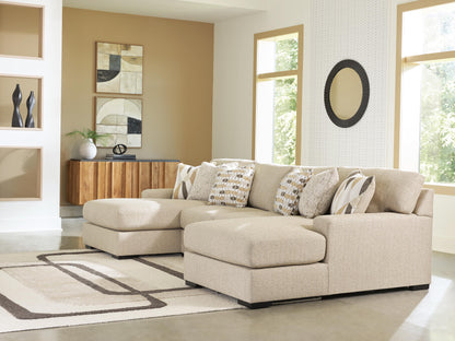 Laurelgrove Sectional - 75105S7 - product view or room setting; complete kit and included component views (supplier image 12)