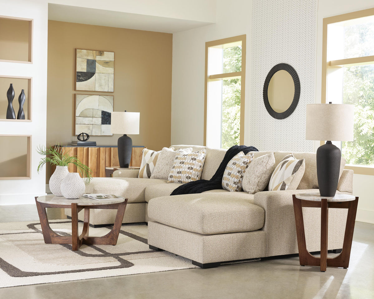 Laurelgrove Sectional - 75105S7 - product view or room setting; complete kit and included component views (supplier image 13)