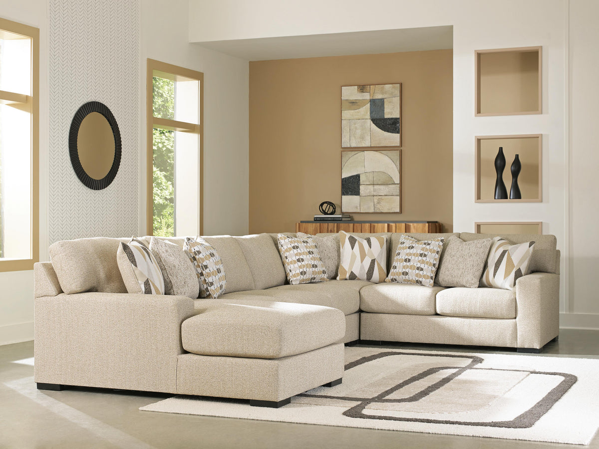 Laurelgrove Sectional - 75105S11 - product view or room setting; complete kit and included component views (supplier image 22)
