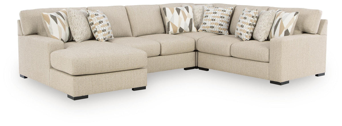 Laurelgrove Sectional - 75105S1 - product view or room setting; complete kit and included component views (supplier image 31)