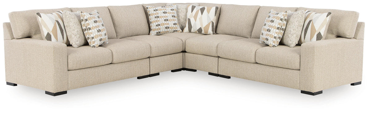 Laurelgrove Sectional - 75105S10 - product view or room setting; complete kit and included component views (supplier image 38)