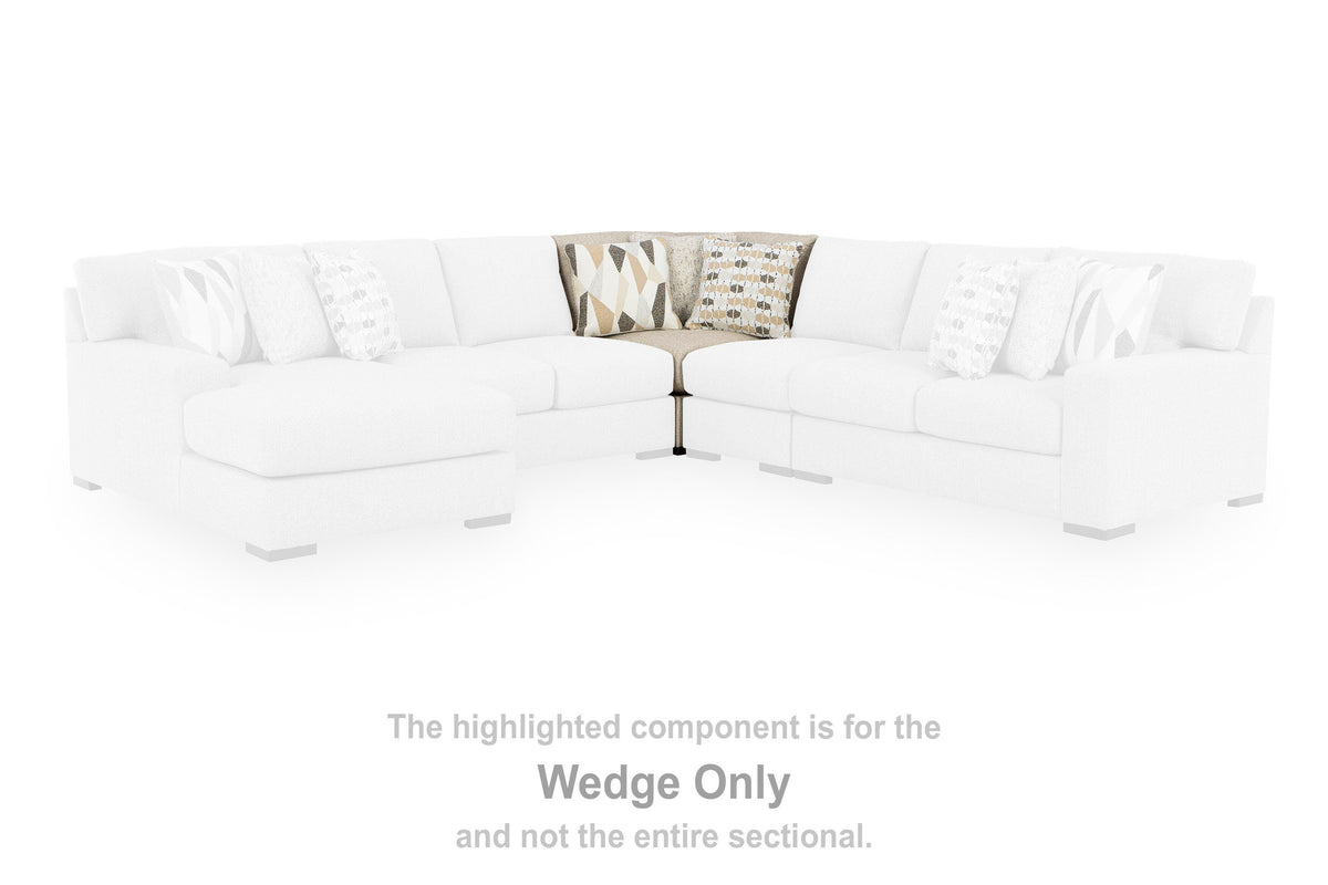 Laurelgrove Sectional - 75105S11, 75105S2, 75105S1, 75105S9, 75105S5, 75105S10, 75105S12 - product view or room setting; complete kit and included component views (supplier image 24)