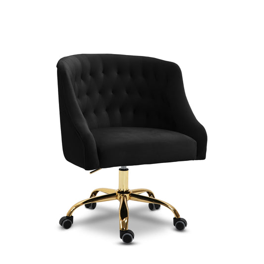 Arden - Office Chair with Gold Legs