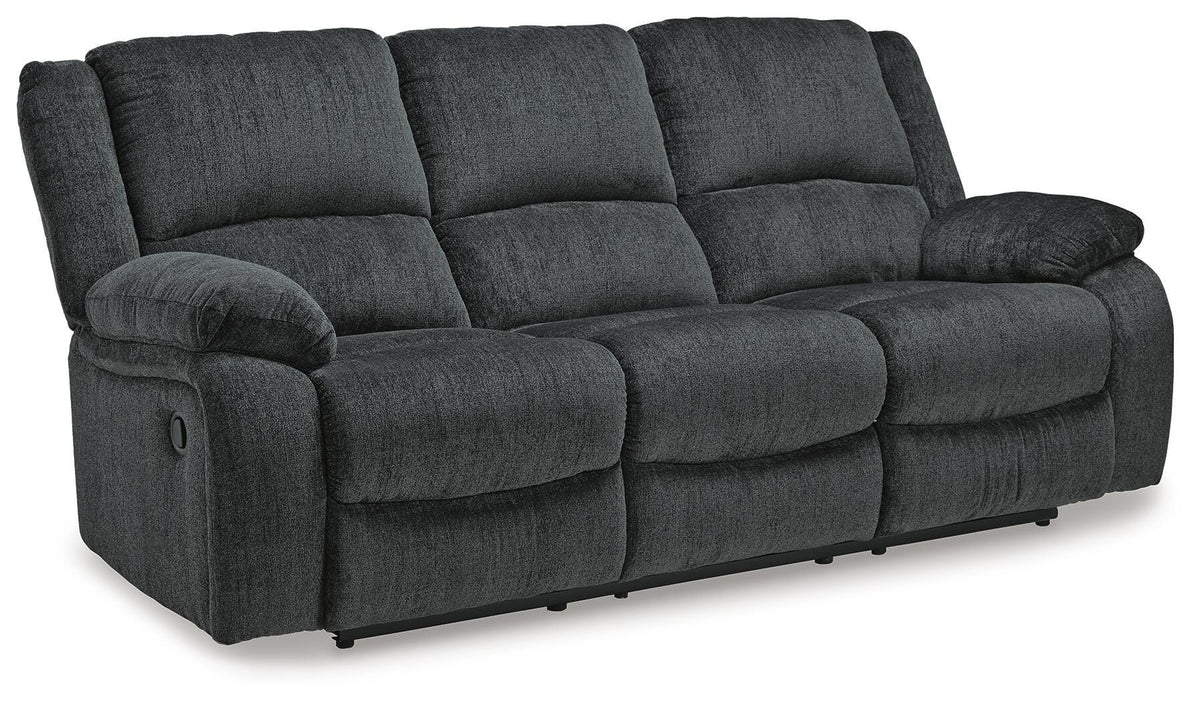 Draycoll Reclining Sofa - 7650488 - product view or room setting; only sofa included (supplier image 3)