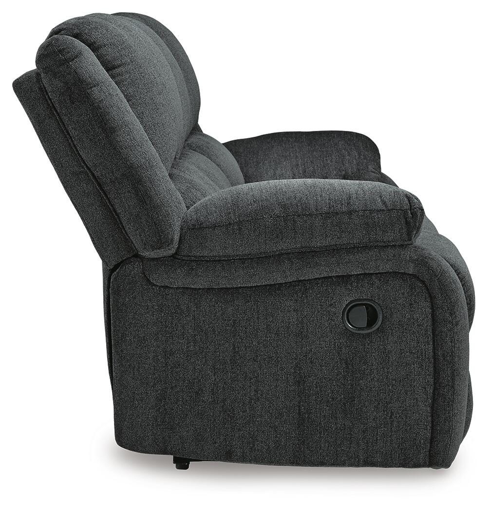 Draycoll Reclining Sofa - 7650488 - product view or room setting; only sofa included (supplier image 7)