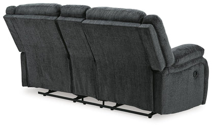 Draycoll Reclining Loveseat with Console - 7650494 - product view or room setting; only loveseat included (supplier image 11)