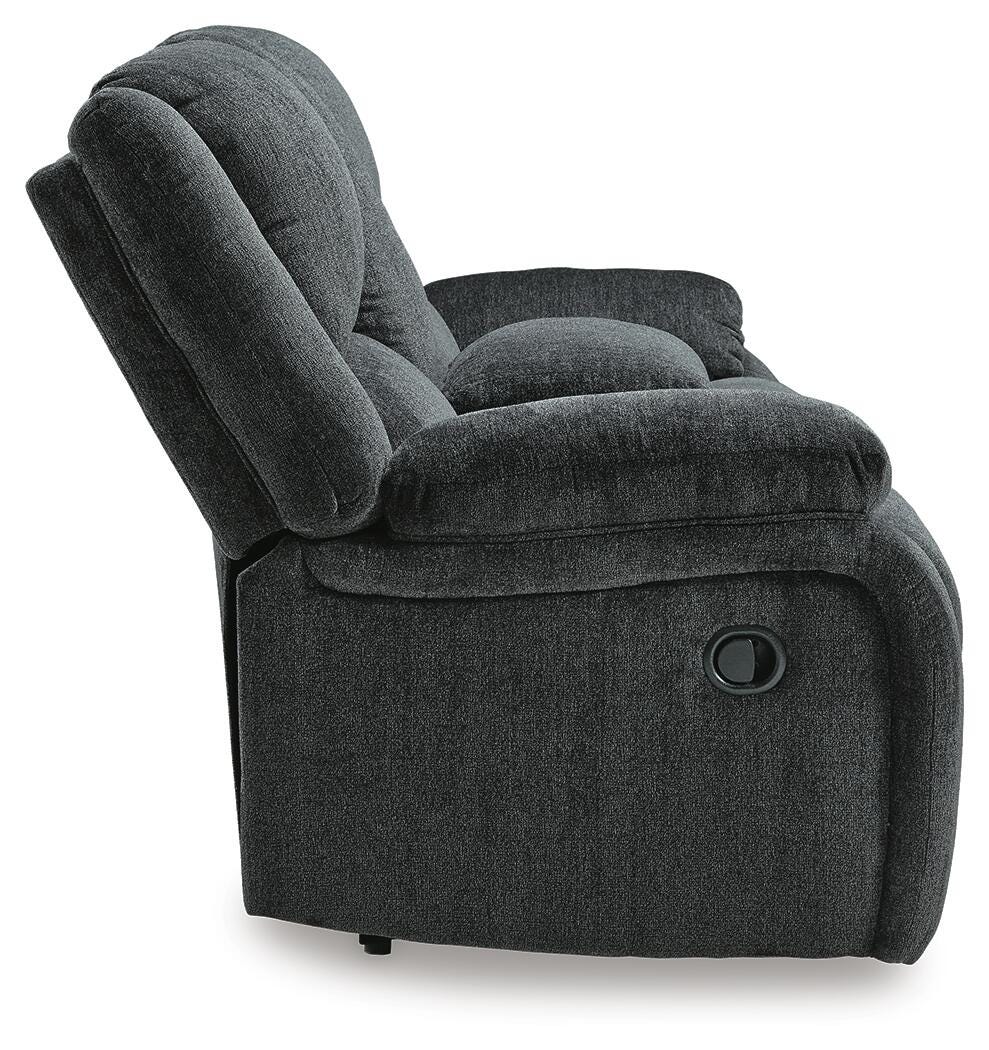 Draycoll Reclining Loveseat with Console - 7650494 - product view or room setting; only loveseat included (supplier image 13)