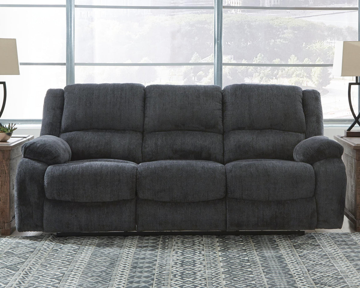 Draycoll Reclining Sofa - 7650488 - product view or room setting; only sofa included (supplier image 2)