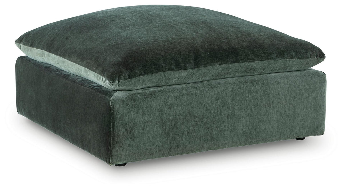 Carriage View Oversized Accent Ottoman - 7800108 - product view or room setting; only ottoman included (supplier image 1)