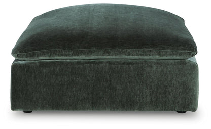 Carriage View Oversized Accent Ottoman - 7800108 - product view or room setting; only ottoman included (supplier image 3)