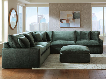 Carriage View 3-Piece Sectional - 78001S1 - product view or room setting; complete kit and included component views (supplier image 3)