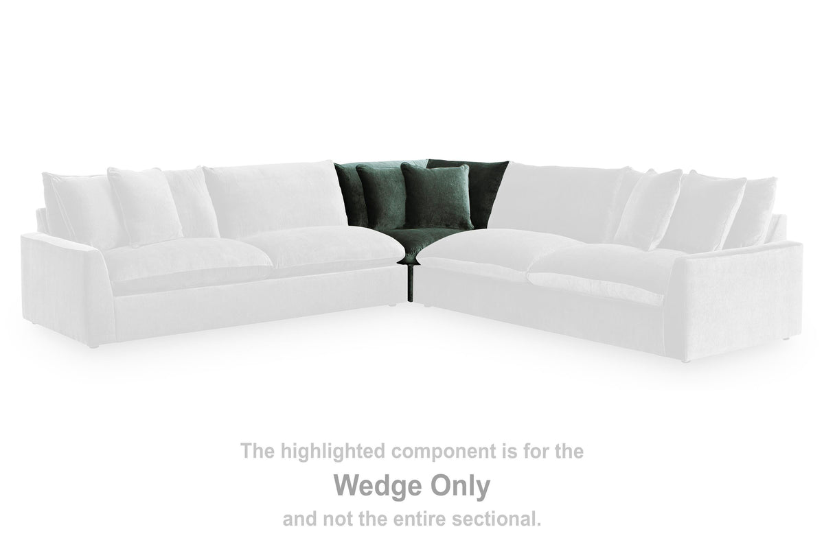 Carriage View 3-Piece Sectional - 78001S1 - product view or room setting; complete kit and included component views (supplier image 13)