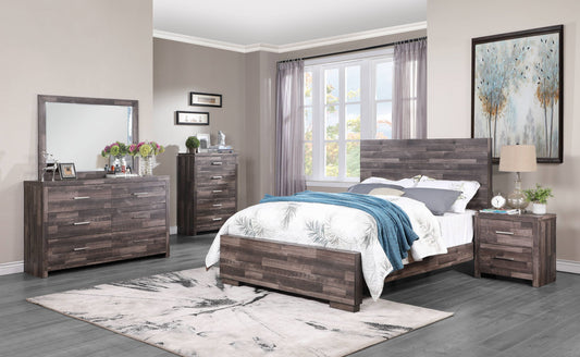 Juniper - Bedroom Set - Dark Oak