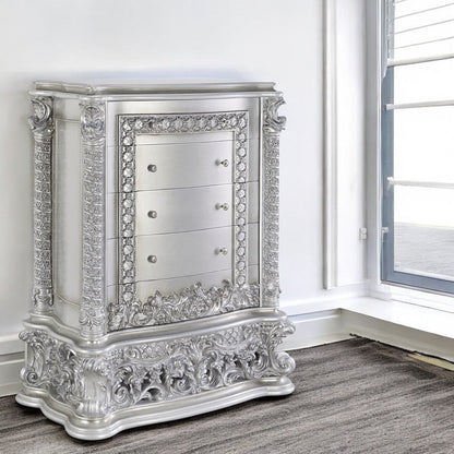 Valkyrie - Bedroom Set - Antique Platinum