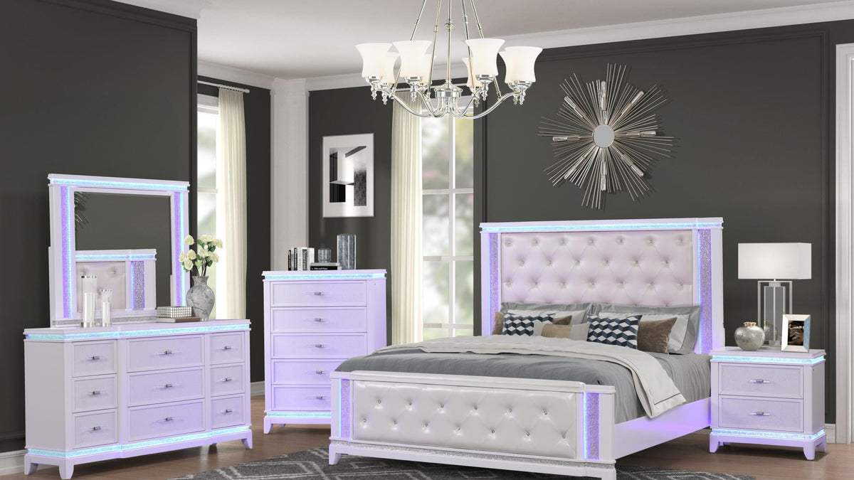 Opium - King 5 Piece Bedroom Set