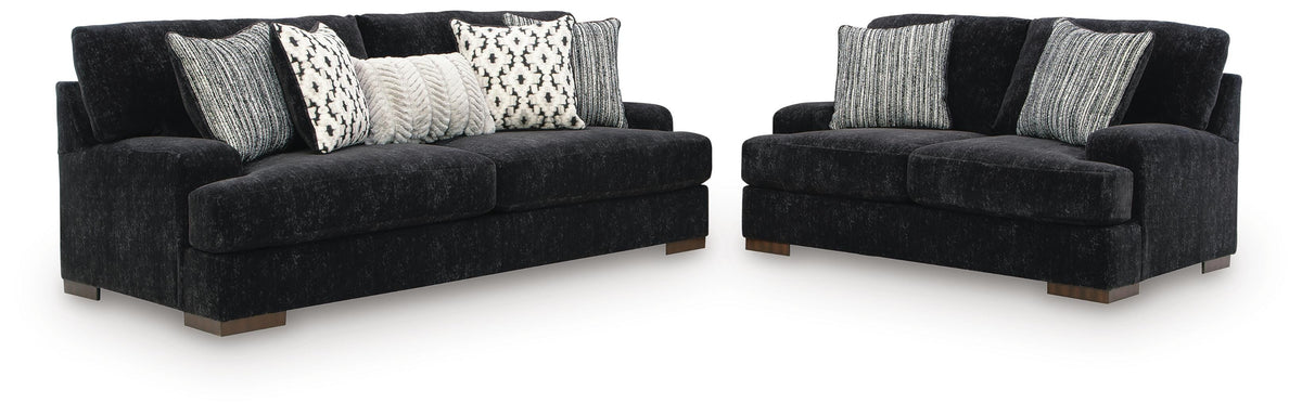 Whitmore Manor Sofa and Loveseat - 80404U1 - product view or room setting; complete kit and included component views (supplier image 1)