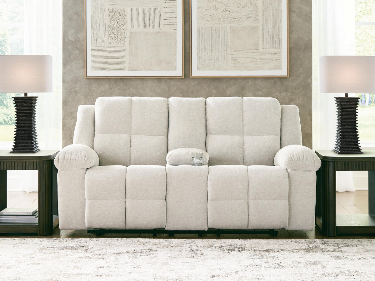 Orlen Reclining Loveseat with Console - 8160294 - product view or room setting; only loveseat included (supplier image 2)