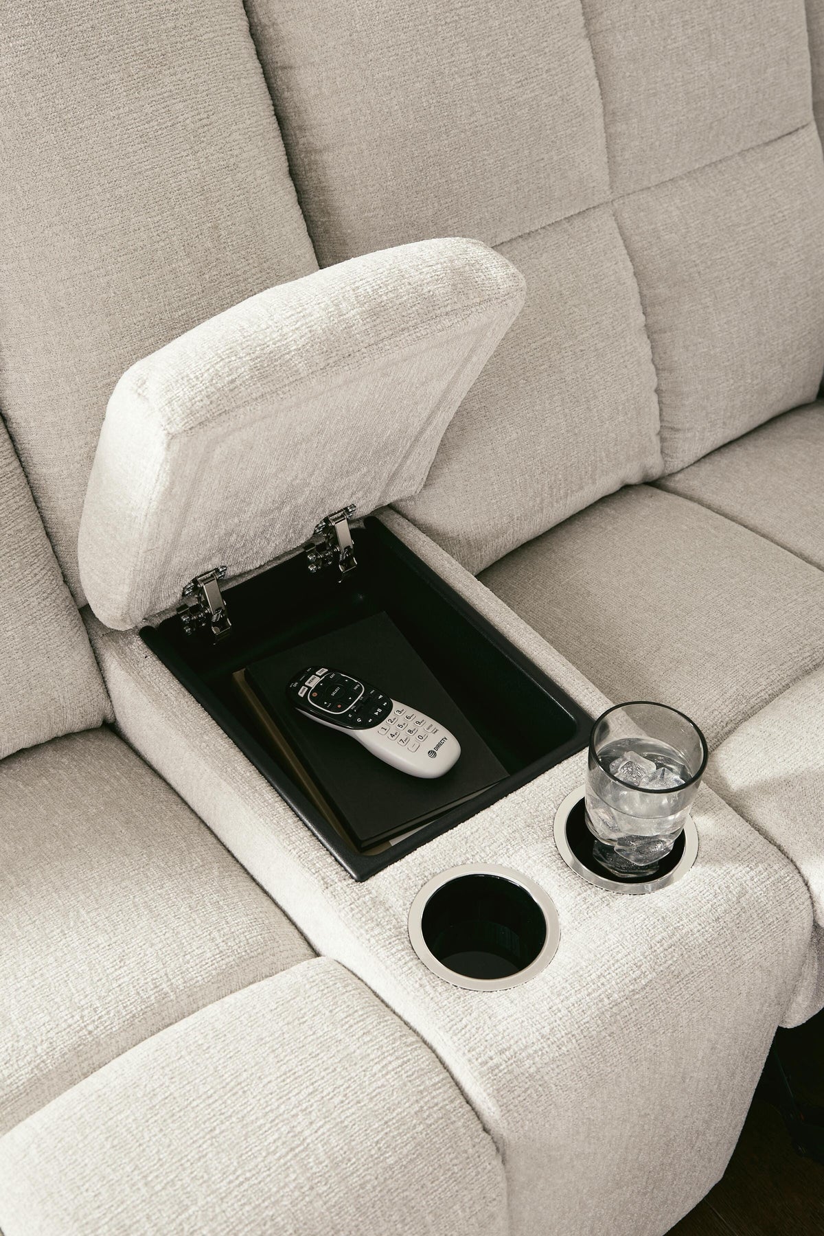 Orlen Reclining Loveseat with Console - 8160294 - product view or room setting; only loveseat included (supplier image 7)