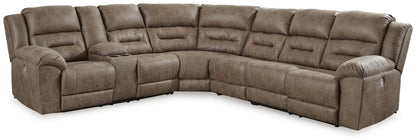 Ravenel Sectional - 83106S3 - product view or room setting; complete kit and included component views (supplier image 1)