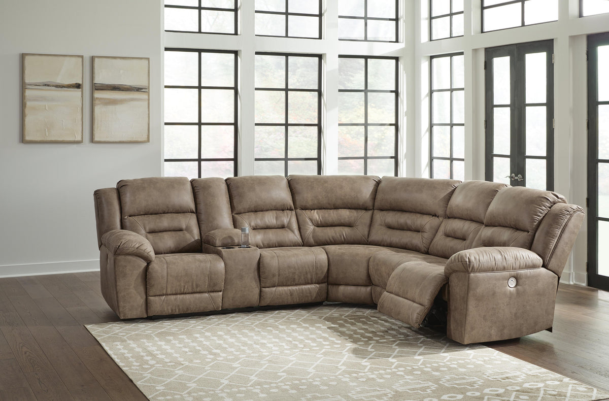 Ravenel Sectional - 83106S1 - product view or room setting; complete kit and included component views (supplier image 34)