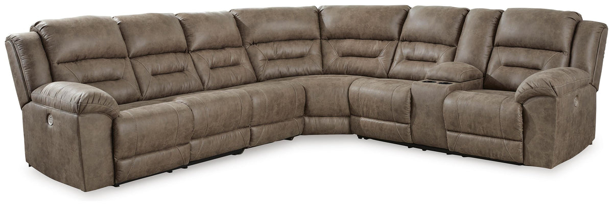 Ravenel Sectional - 83106S4 - product view or room setting; complete kit and included component views (supplier image 20)