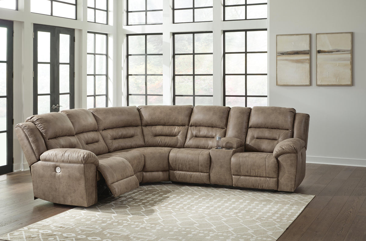 Ravenel Sectional - 83106S2 - product view or room setting; complete kit and included component views (supplier image 31)