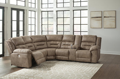 Ravenel Sectional - 83106S2 - product view or room setting; complete kit and included component views (supplier image 31)