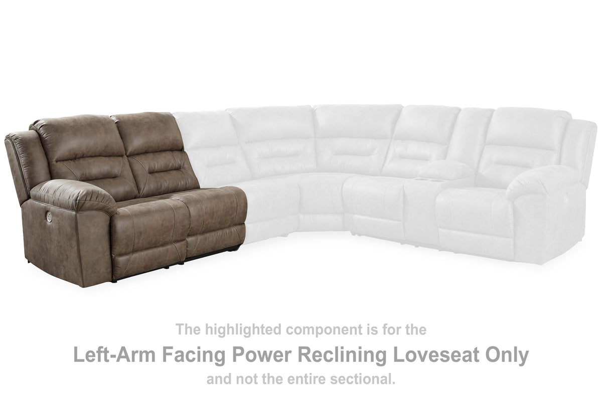 Ravenel Sectional - 83106S4, 83106S2 - product view or room setting; complete kit and included component views (supplier image 24)