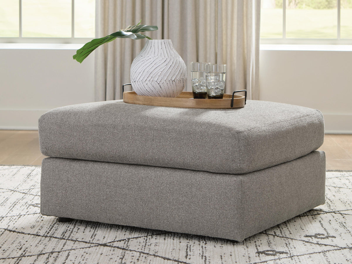 Lindon Oversized Accent Ottoman - 8470408 - product view or room setting; only ottoman included (supplier image 2)