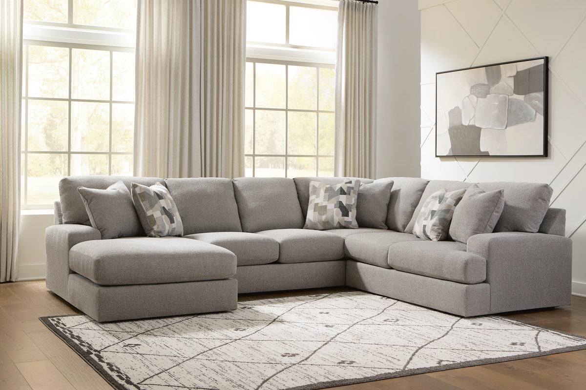Lindon Sectional - 84704S3 - product view or room setting; complete kit and included component views (supplier image 22)