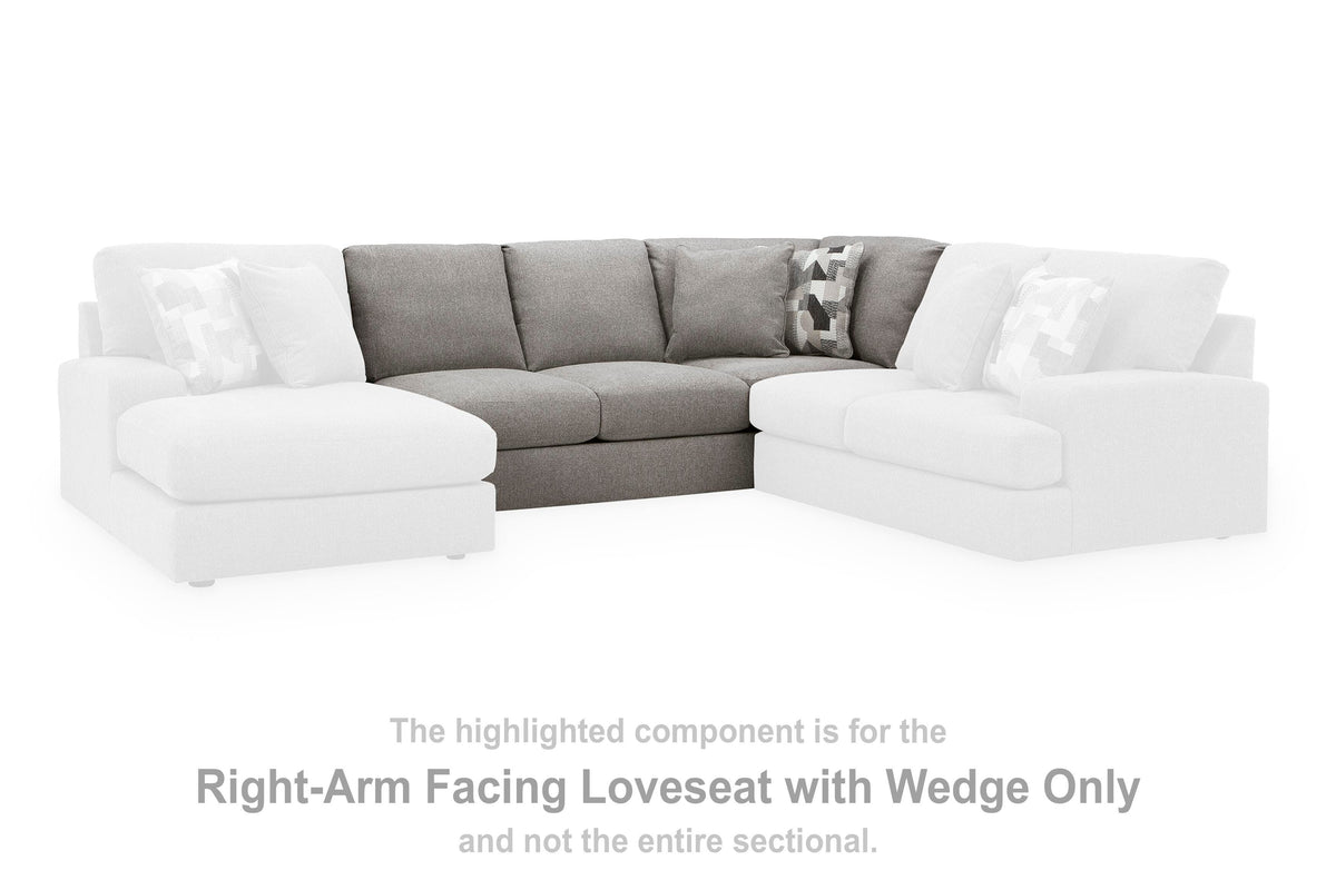 Lindon Sectional - 84704S3 - product view or room setting; complete kit and included component views (supplier image 24)