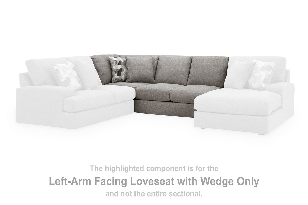 Lindon Sectional - 84704S4 - product view or room setting; complete kit and included component views (supplier image 8)