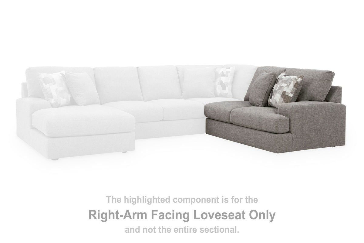 Lindon Sectional - 84704S1, 84704S3 - product view or room setting; complete kit and included component views (supplier image 19)
