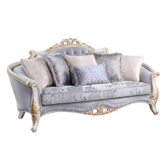 Galelvith - Sofa & Loveseat Set - Gray Fabric